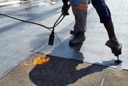 Infiltrações em terraços – Tela asfáltica.