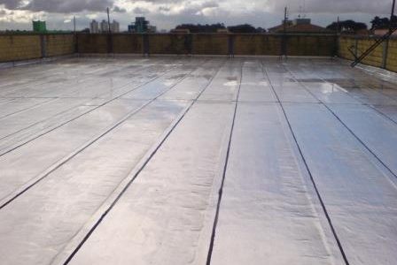 Infiltrações em terraços – Sistema de impermeabilização.