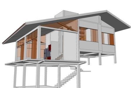 Projetos de arquitetura.