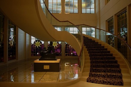 Remodelação de hall de hotel.