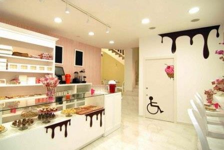 Remodelação de loja de doces.