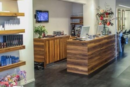 Remodelação de espaço comercial.