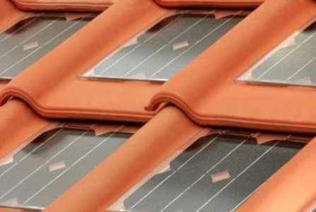 Painéis solares.