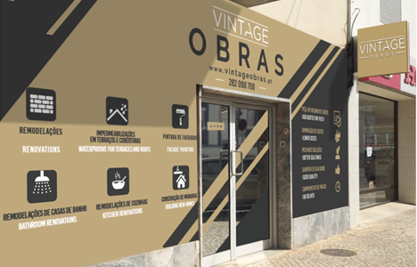 Loja Vintage Obras