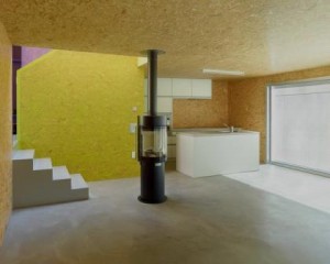 Casa com madeira OSB
