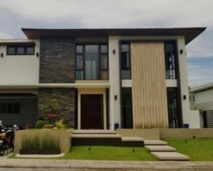 Construções de casas modernas