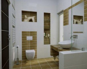 Decoração de casas de banho com azulejo