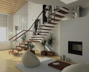 Decoração de casas escadas