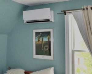 Ar condicionado em quarto