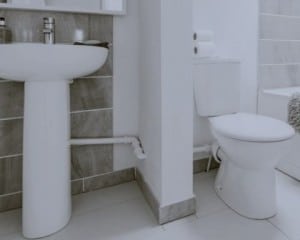 Canalização de casa de banho