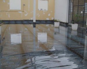 Impermeabilização de terraço com manta asfáltica