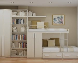 Roupeiros por medida para quarto de criança