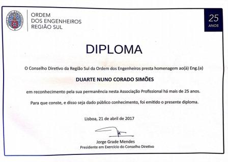 Diploma Duarte Simoes